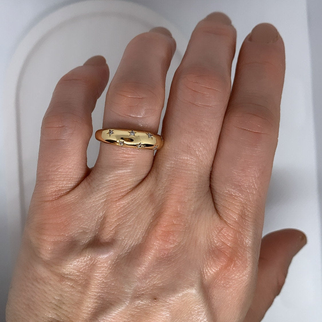 Gold Adjustable Rings