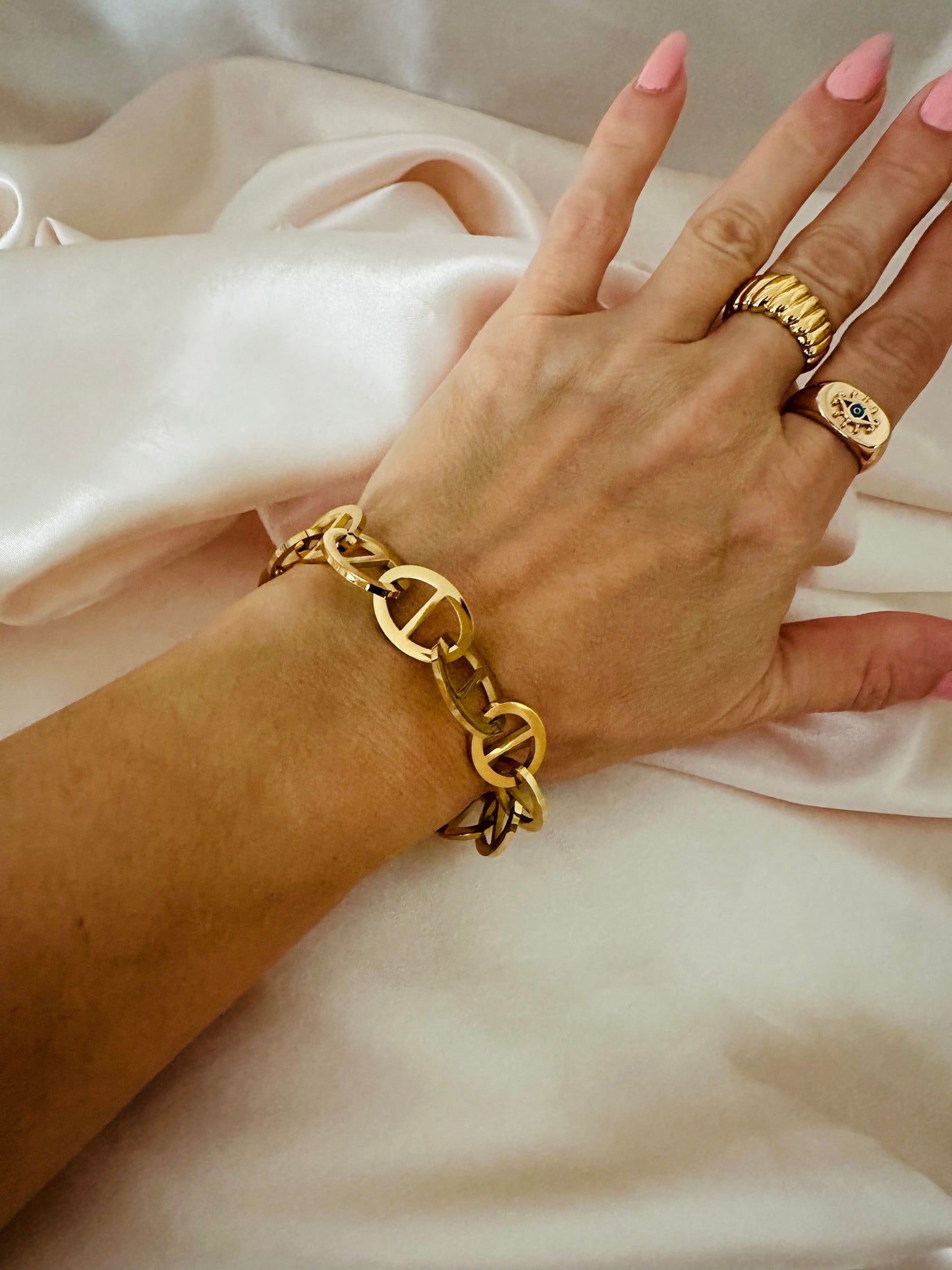 Miranda Gold Bracelet