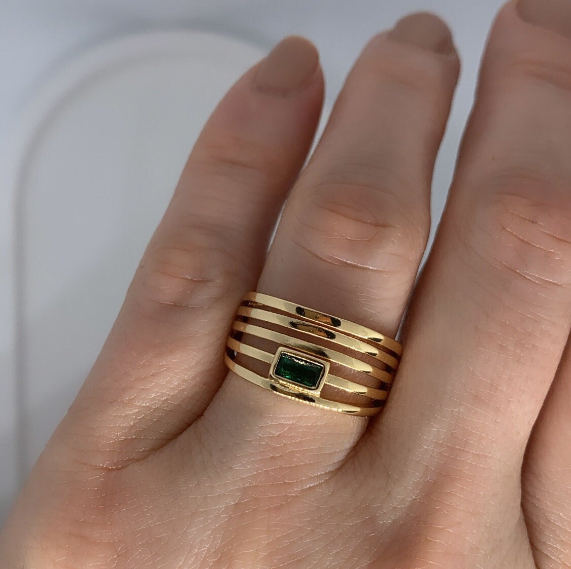 Gold Adjustable Rings
