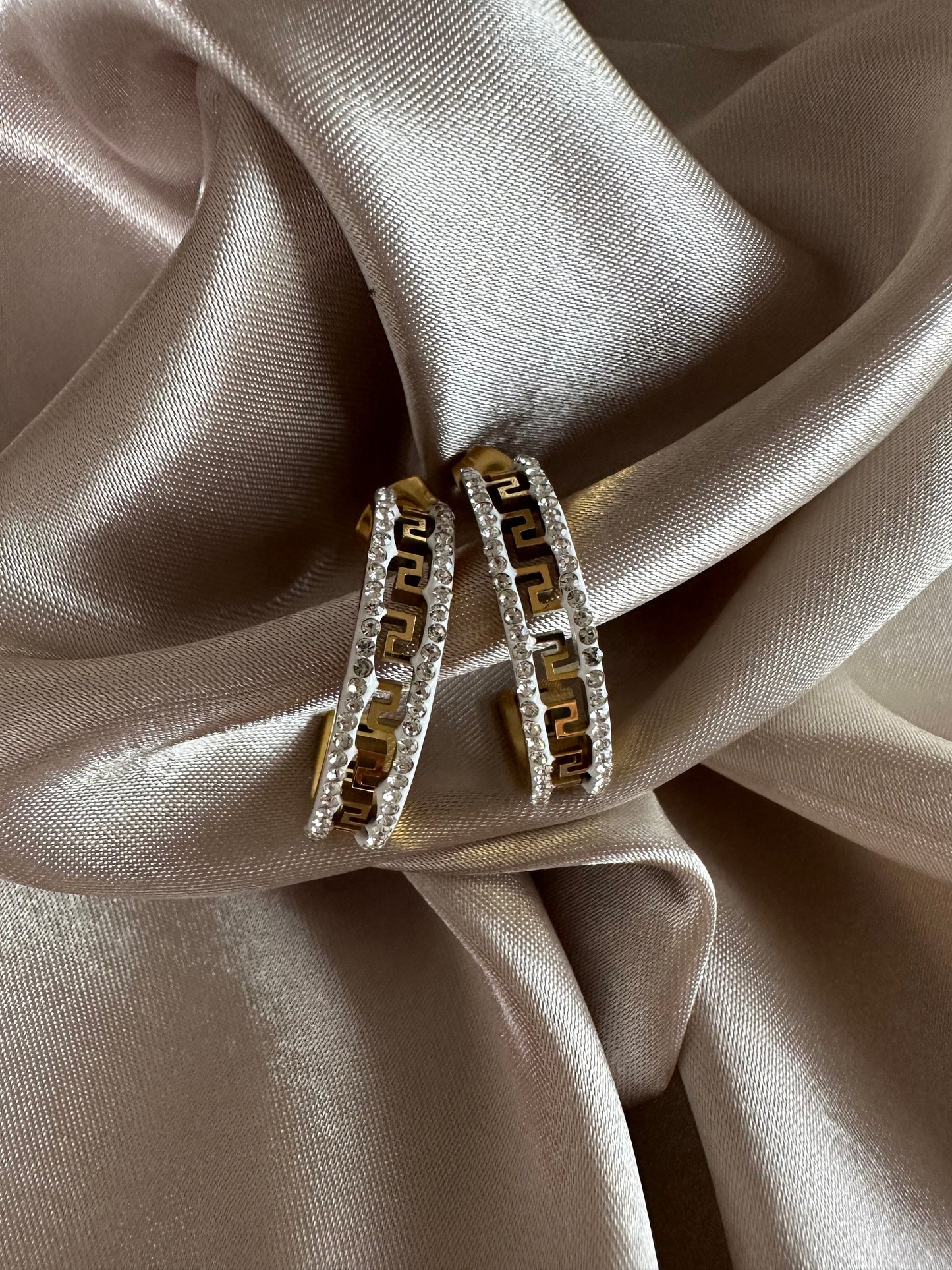Gold Hoop Earrings: Stainless Steel, Tarnish-Free