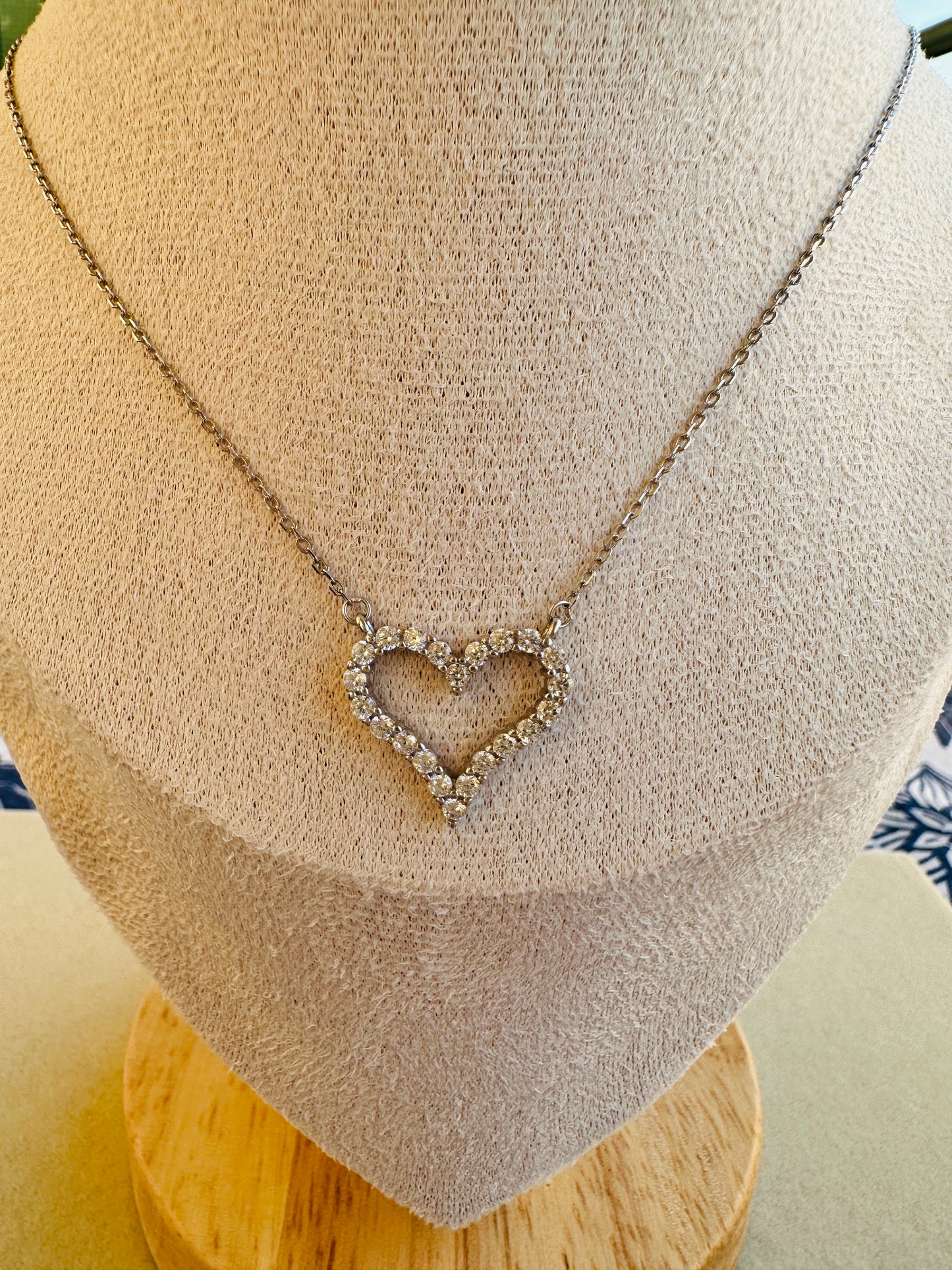 Sparkling Heart Necklace