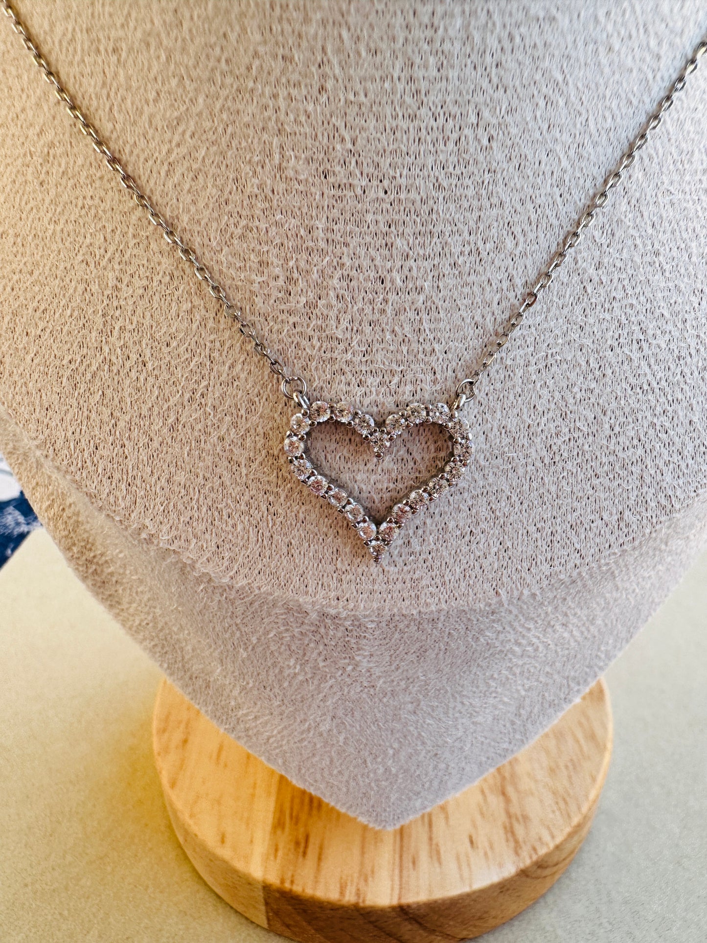 Sparkling Heart Necklace