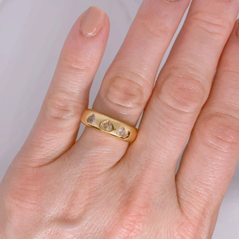 Gold Adjustable Rings