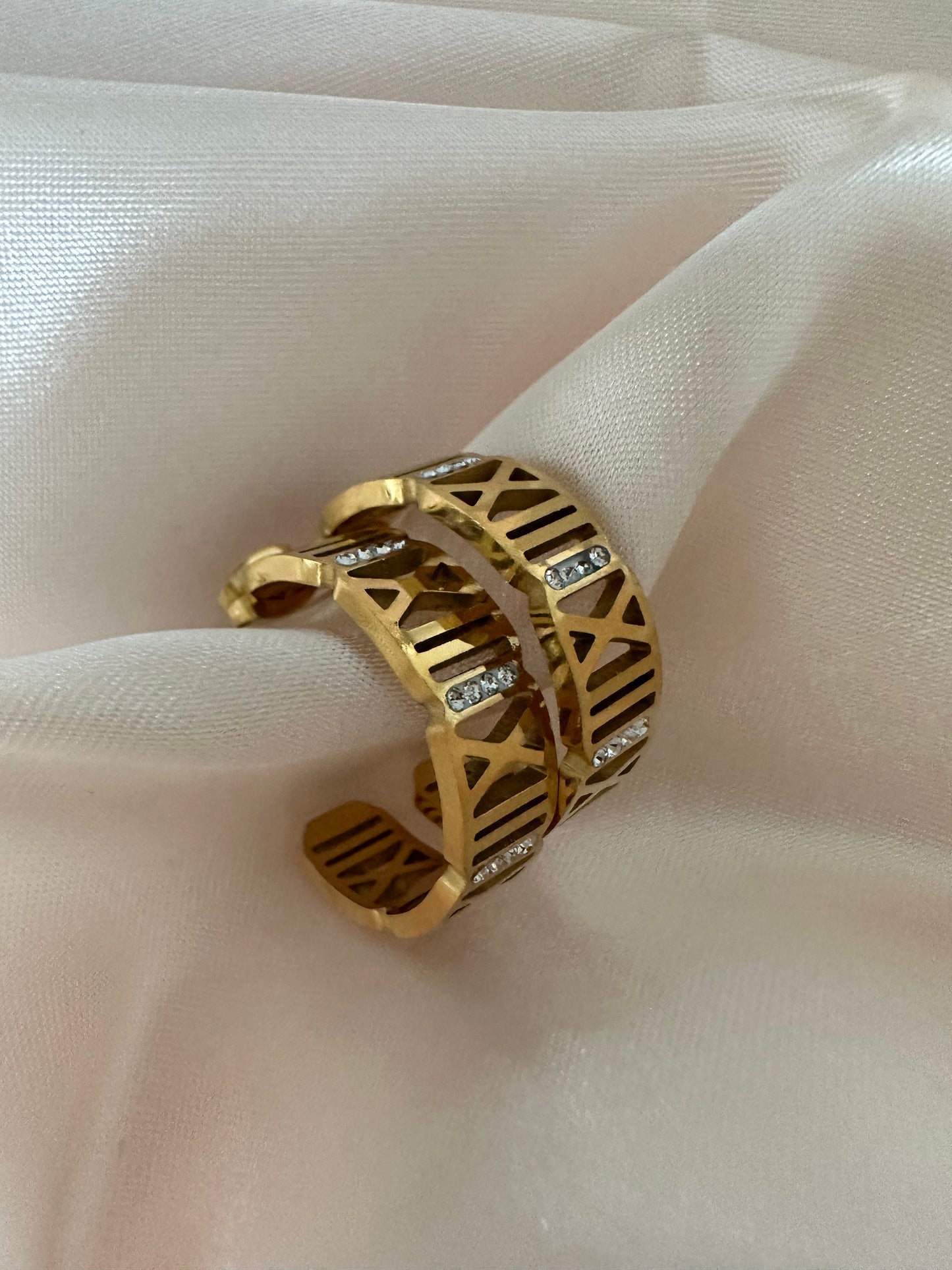Gold Hoop Earrings: Stainless Steel, Tarnish-Free