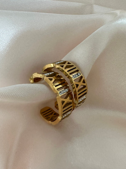 Gold Hoop Earrings: Stainless Steel, Tarnish-Free