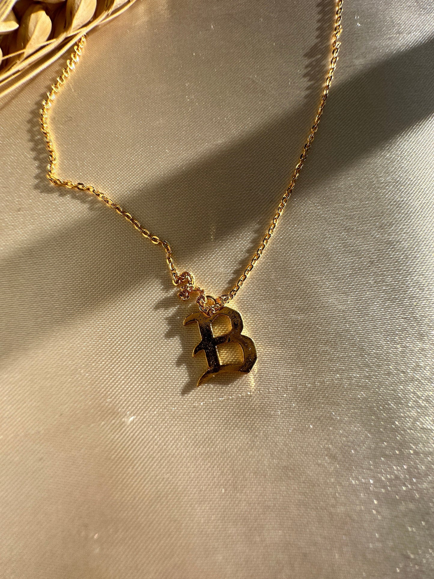 Initial Letter Necklace-Gift for Her-Unique