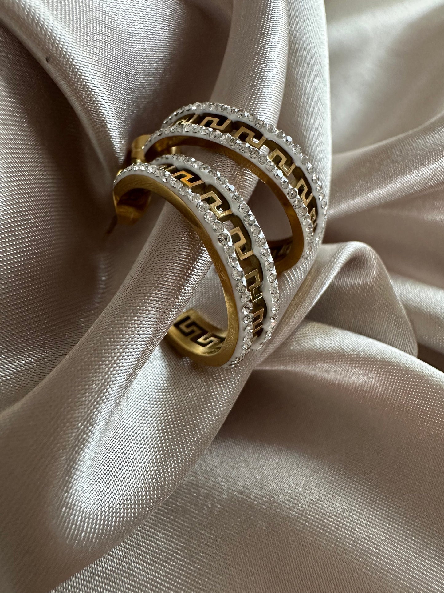 Gold Hoop Earrings: Stainless Steel, Tarnish-Free