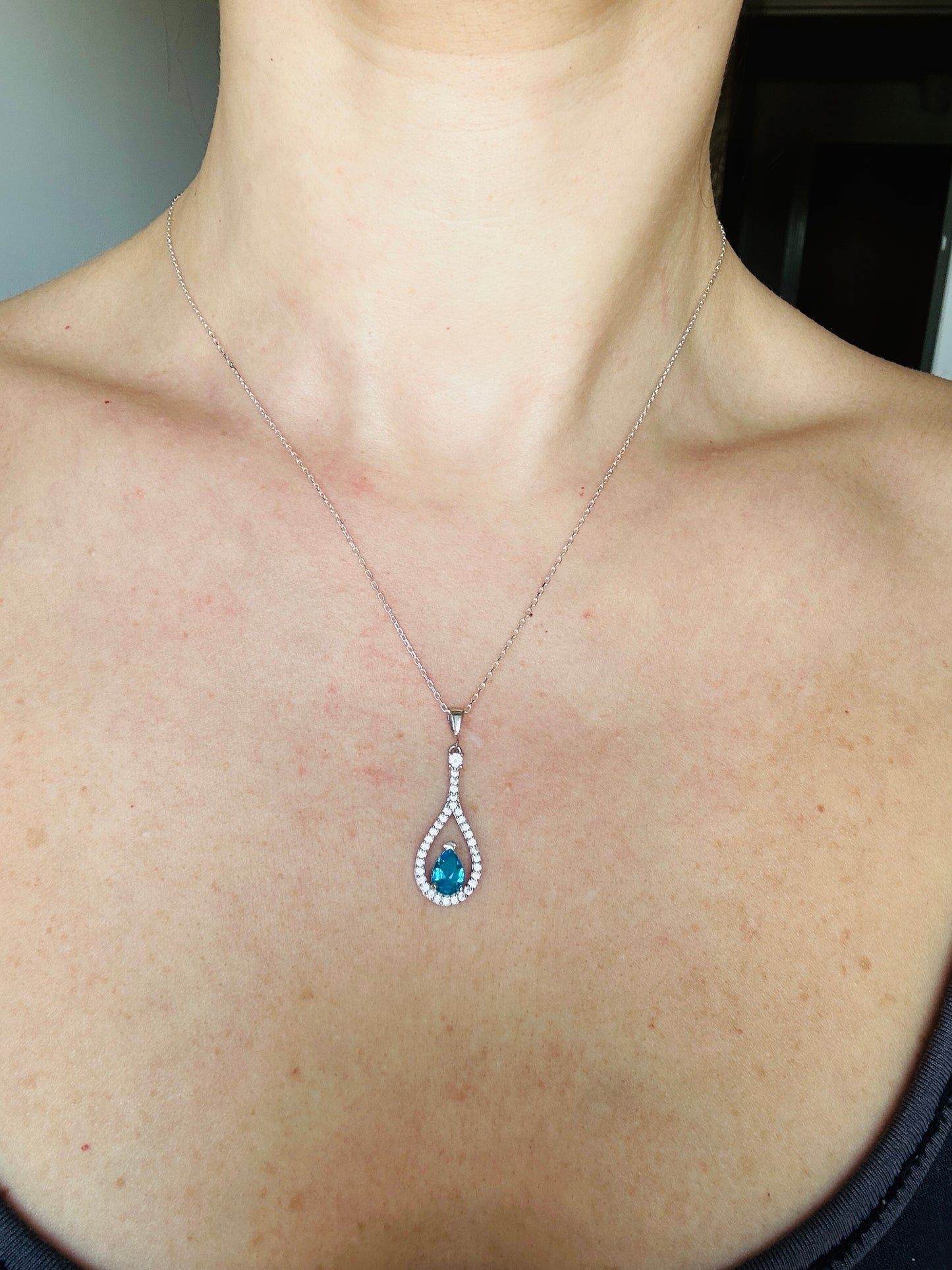 Diana Aquamarine Necklace