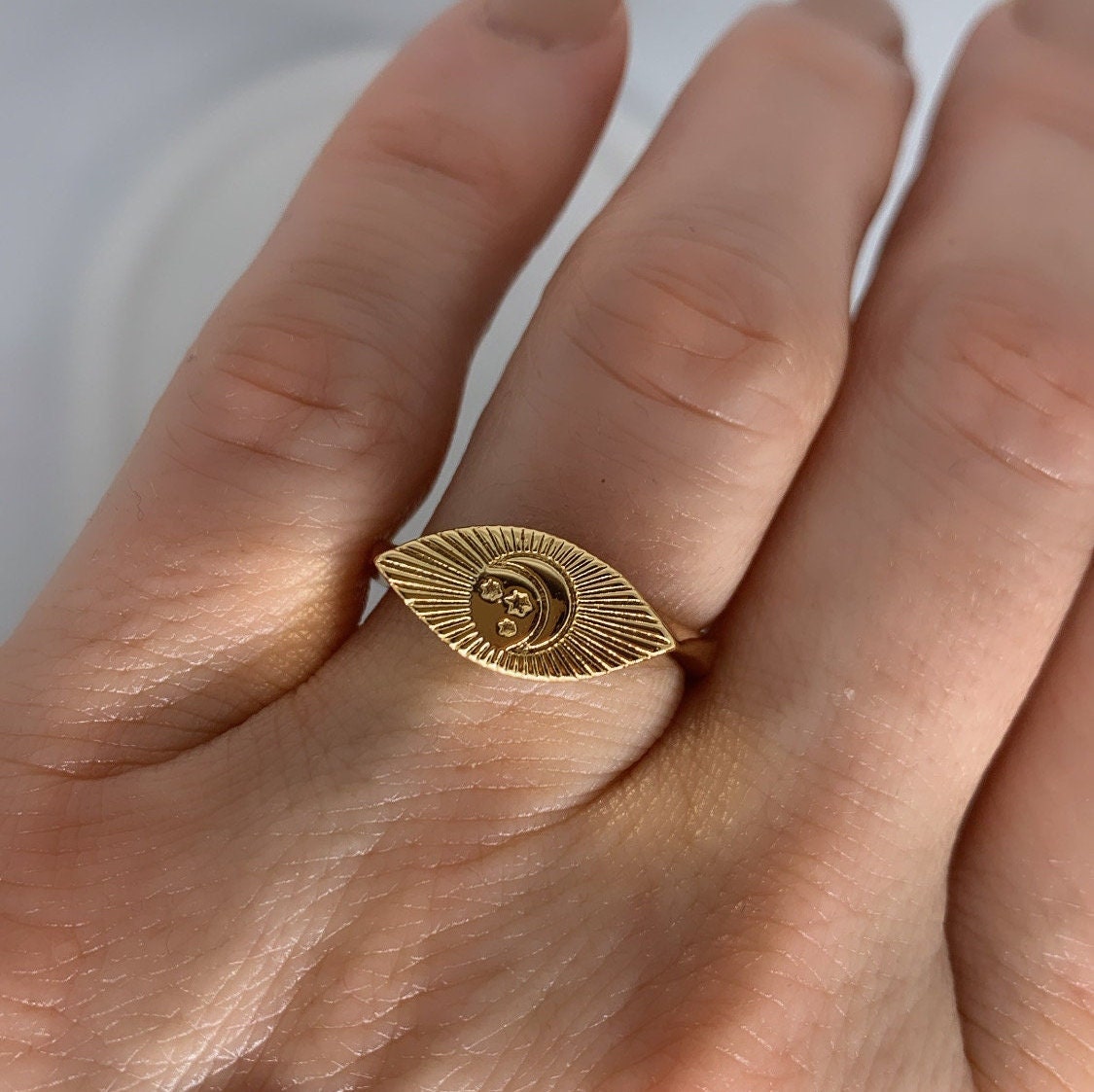 Gold Adjustable Rings