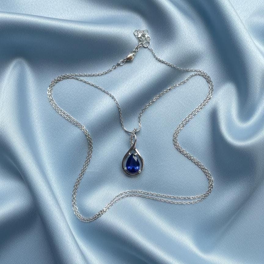 Amethyst Infinity Necklace -February Birthstone Pendant - Gift For Her