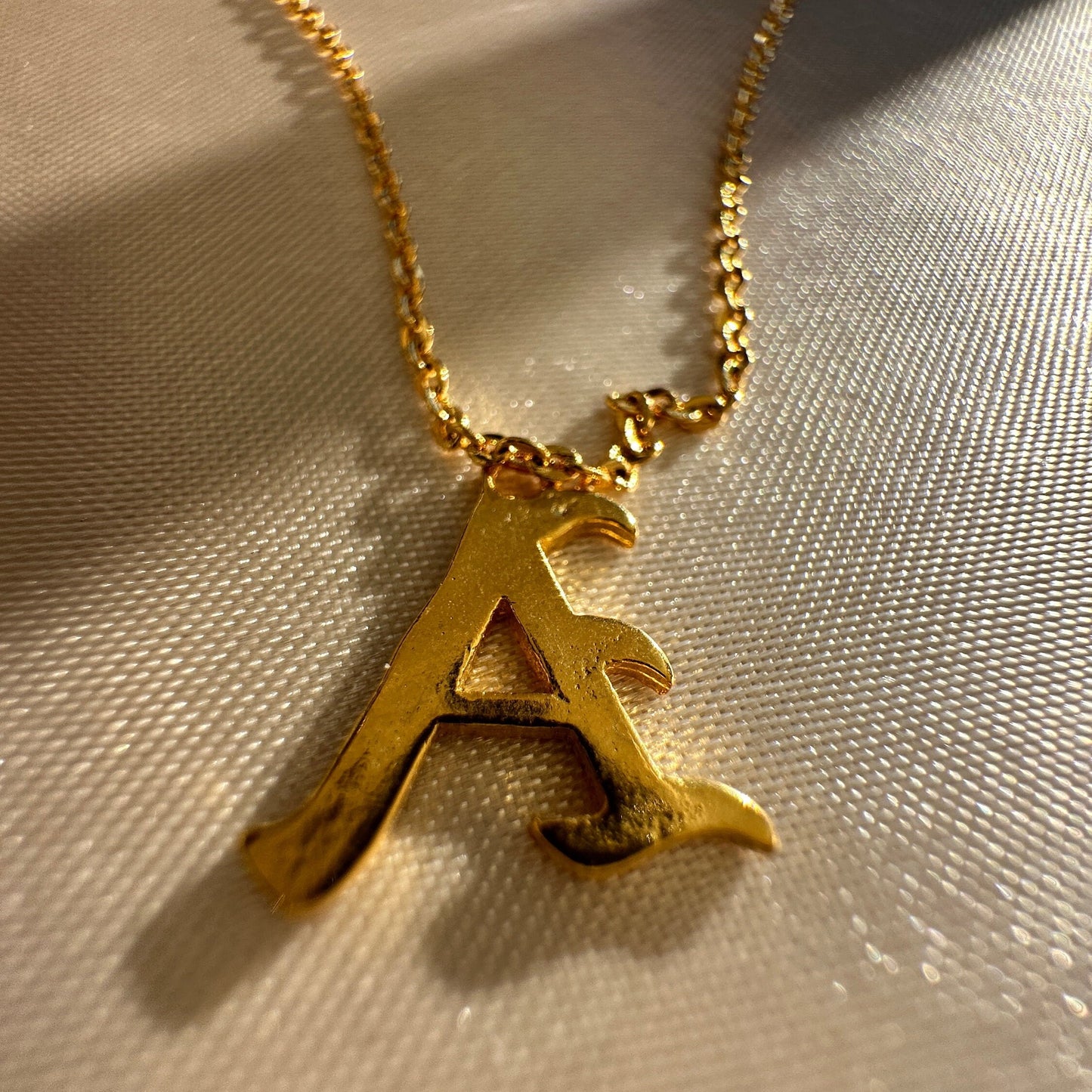 Initial Letter Necklace-Gift for Her-Unique