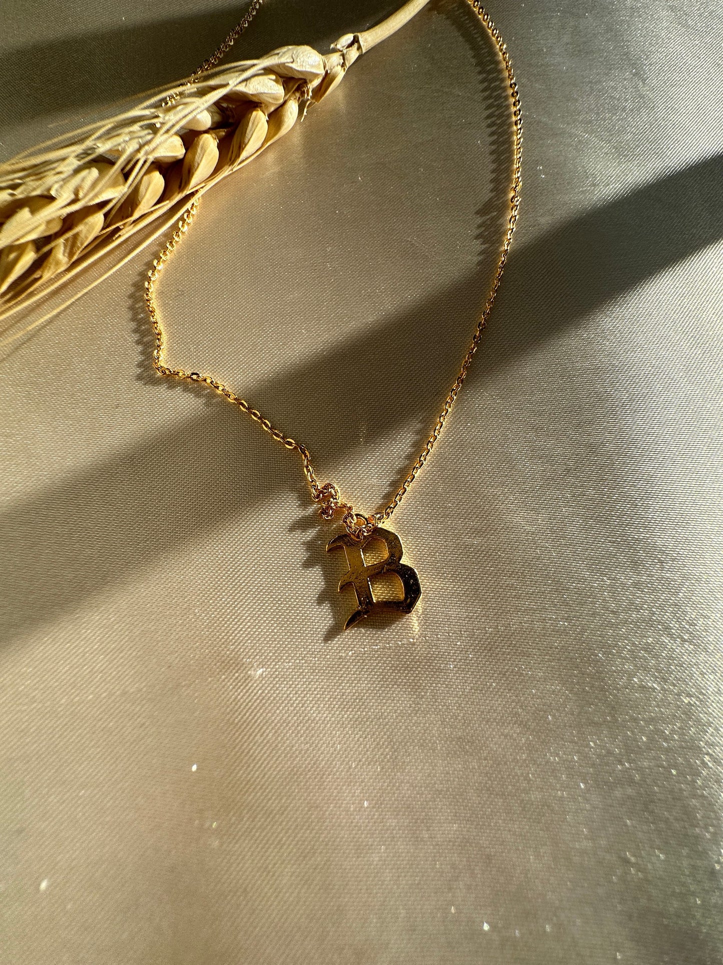 Initial Letter Necklace-Gift for Her-Unique