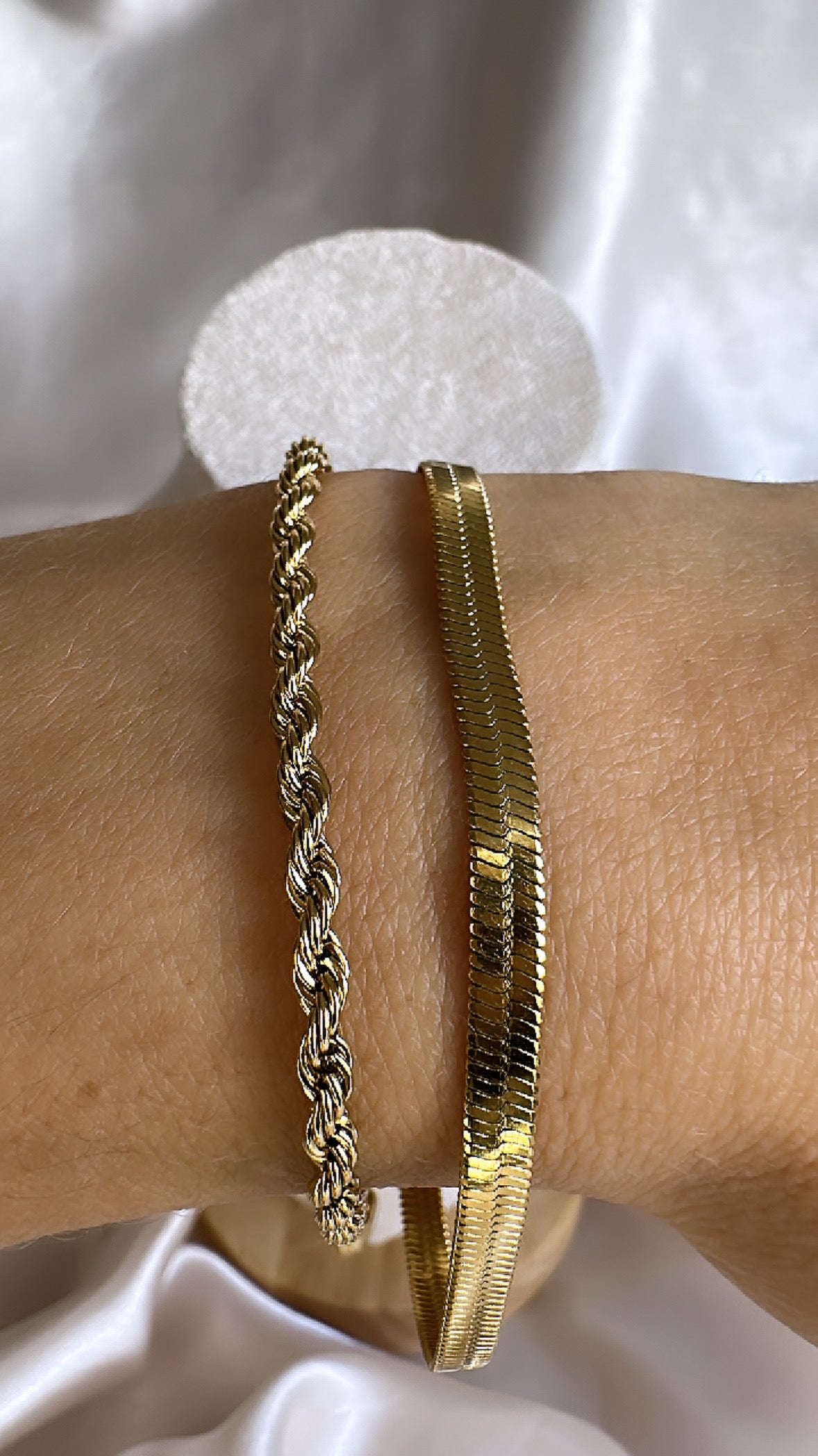 Herringbone Bracelet Gold