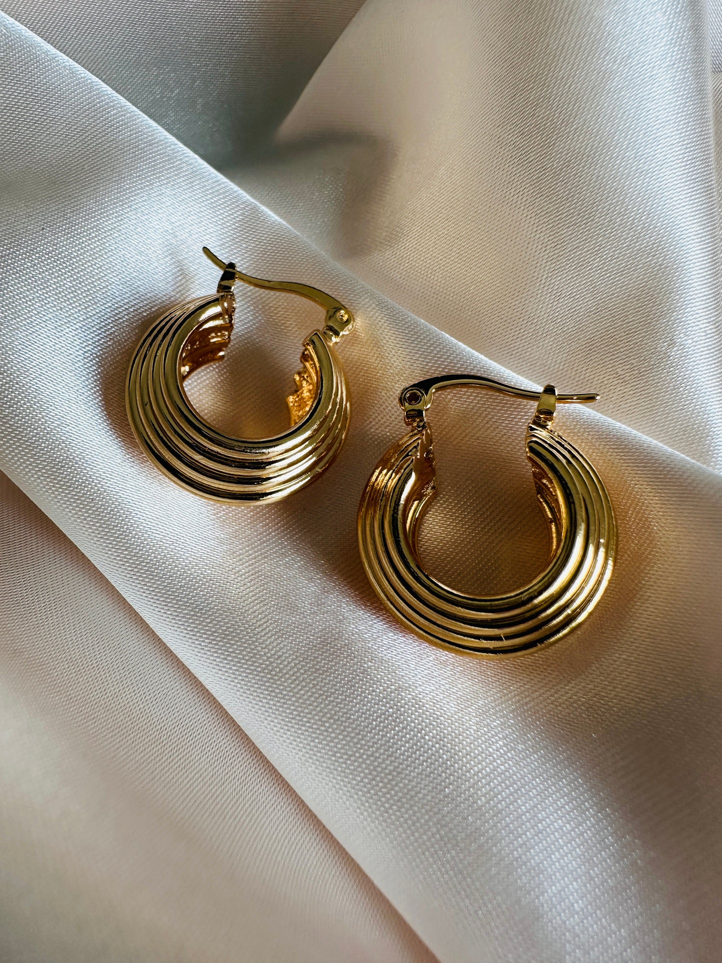 Bella Gold Hoops