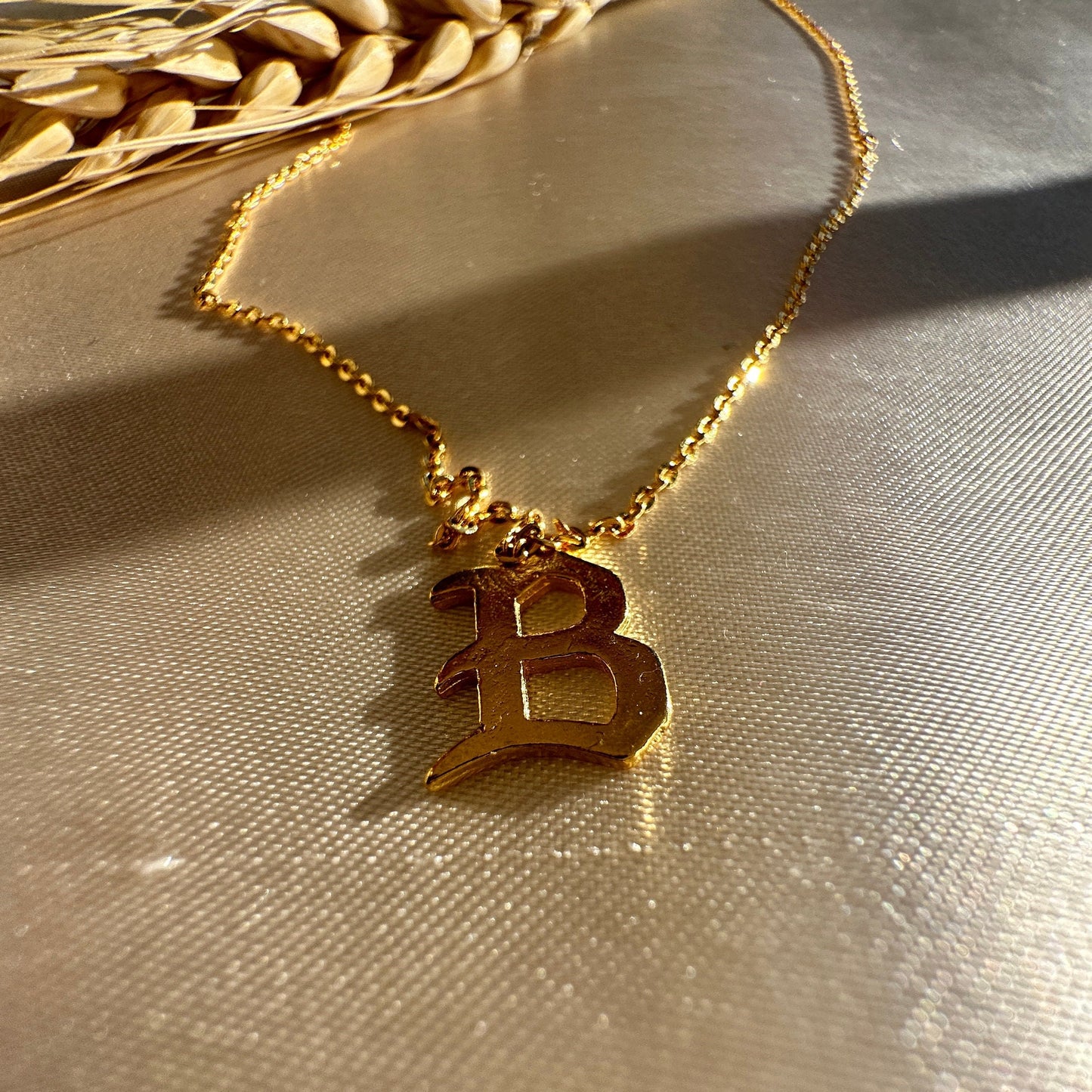 Initial Letter Necklace-Gift for Her-Unique