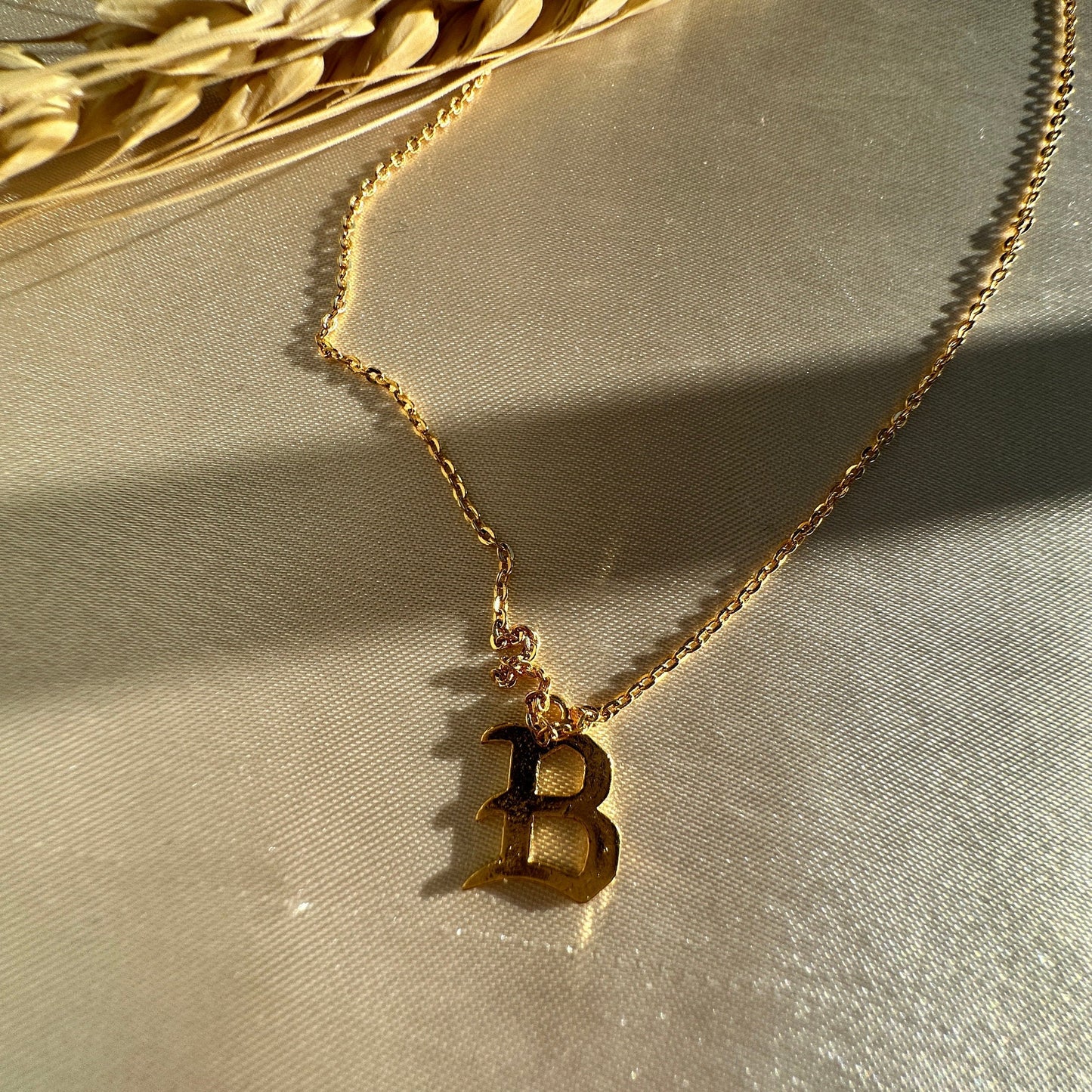 Initial Letter Necklace-Gift for Her-Unique