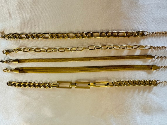 Three Layered Herringbone Bracelet