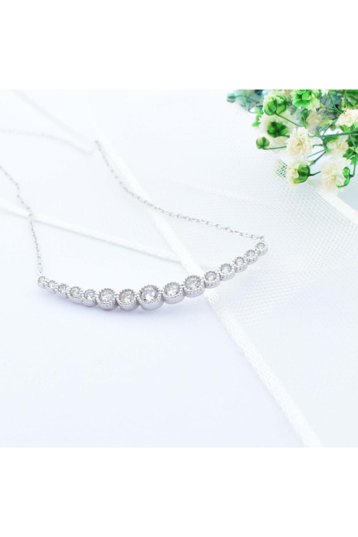 Waterway Necklace-Wedding Pendant-925 Sterling Silver Summer Sale