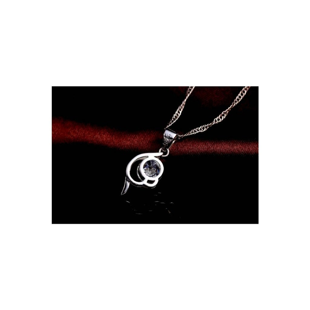 Olivia Solitaire Necklace & Earring Set