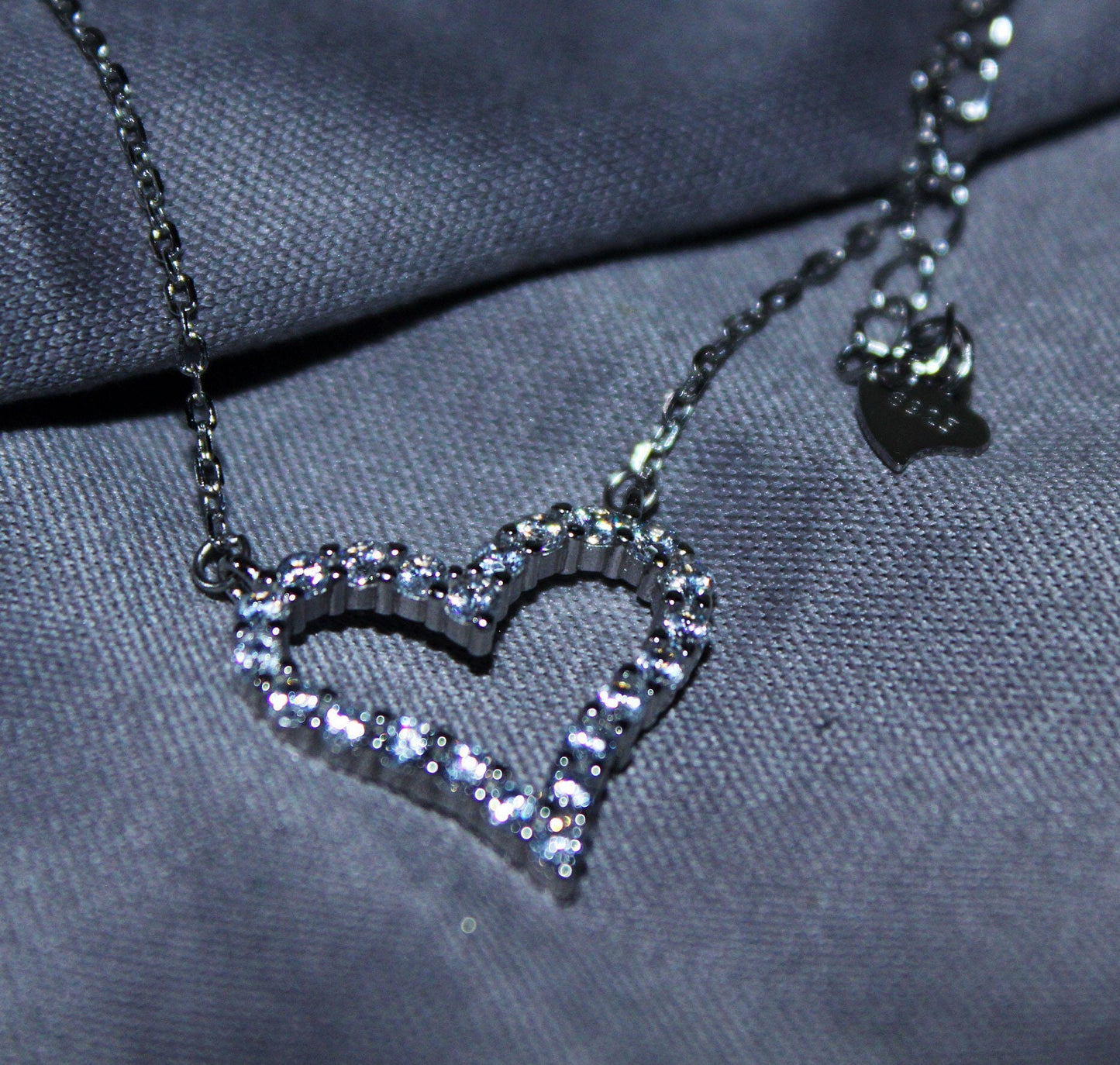 Sparkling Heart Necklace