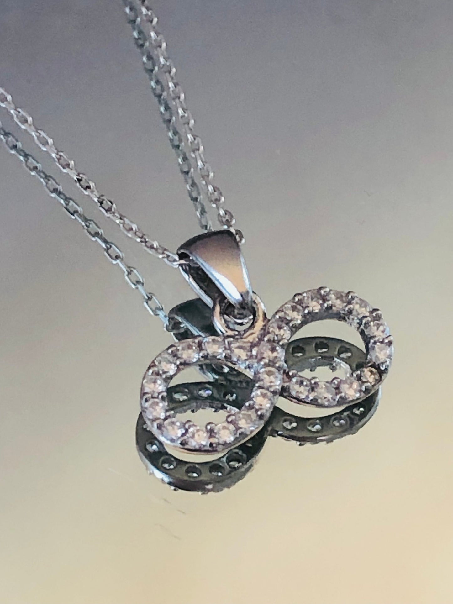 Infinity Zircon Necklace