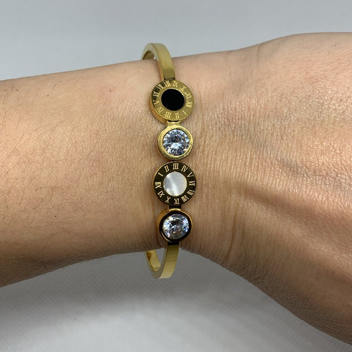 Golden Glam Bangles