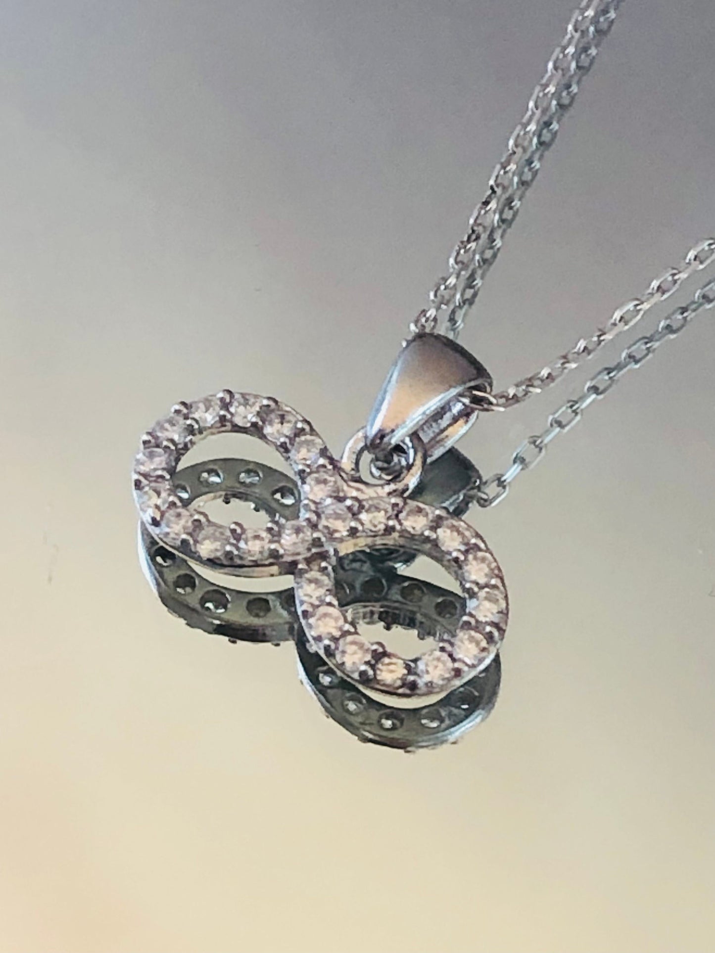 Infinity Zircon Necklace