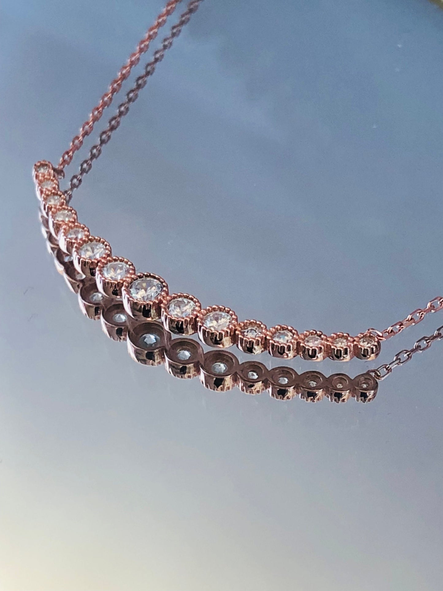 Rose Gold Dainty Necklace