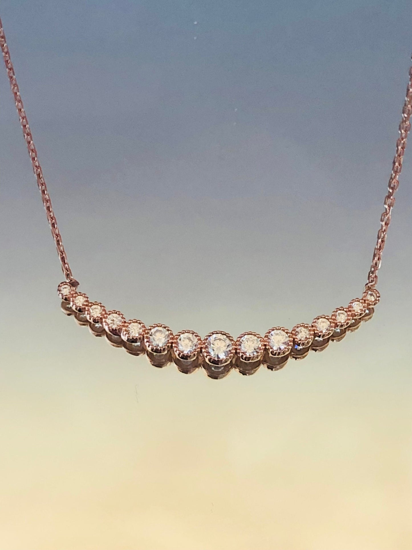 Rose Gold Dainty Necklace