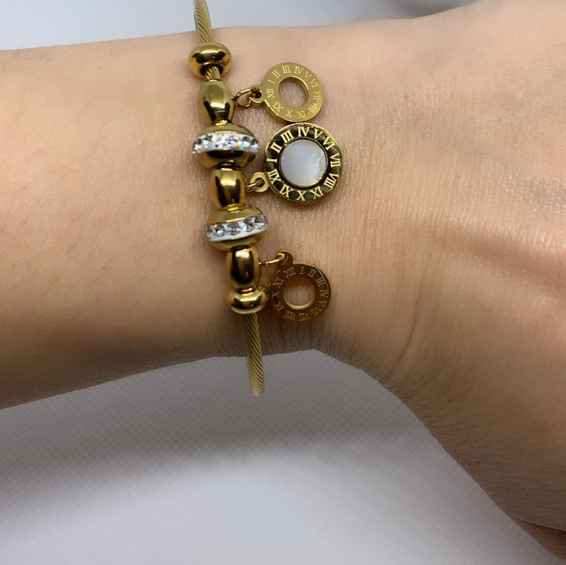 Golden Glam Bangles
