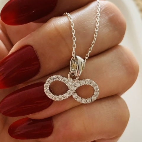 Infinity Zircon Necklace