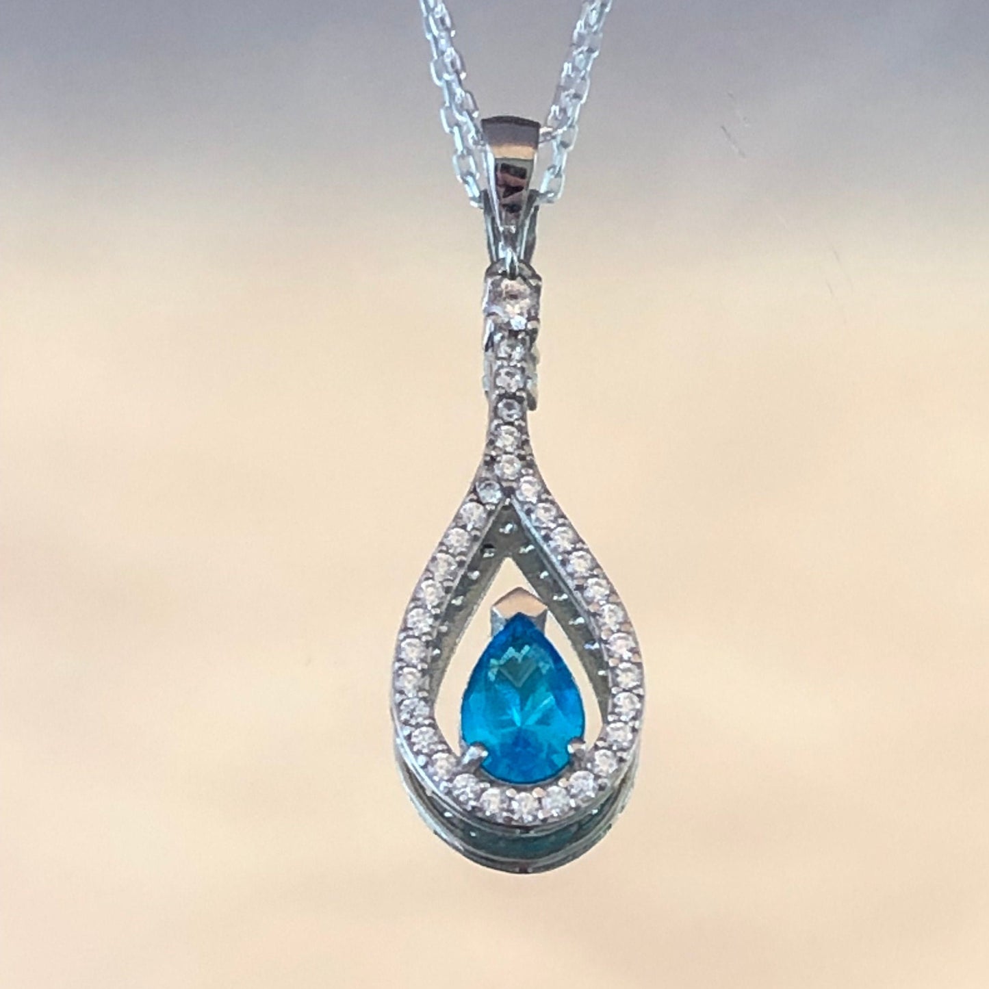 Diana Aquamarine Necklace